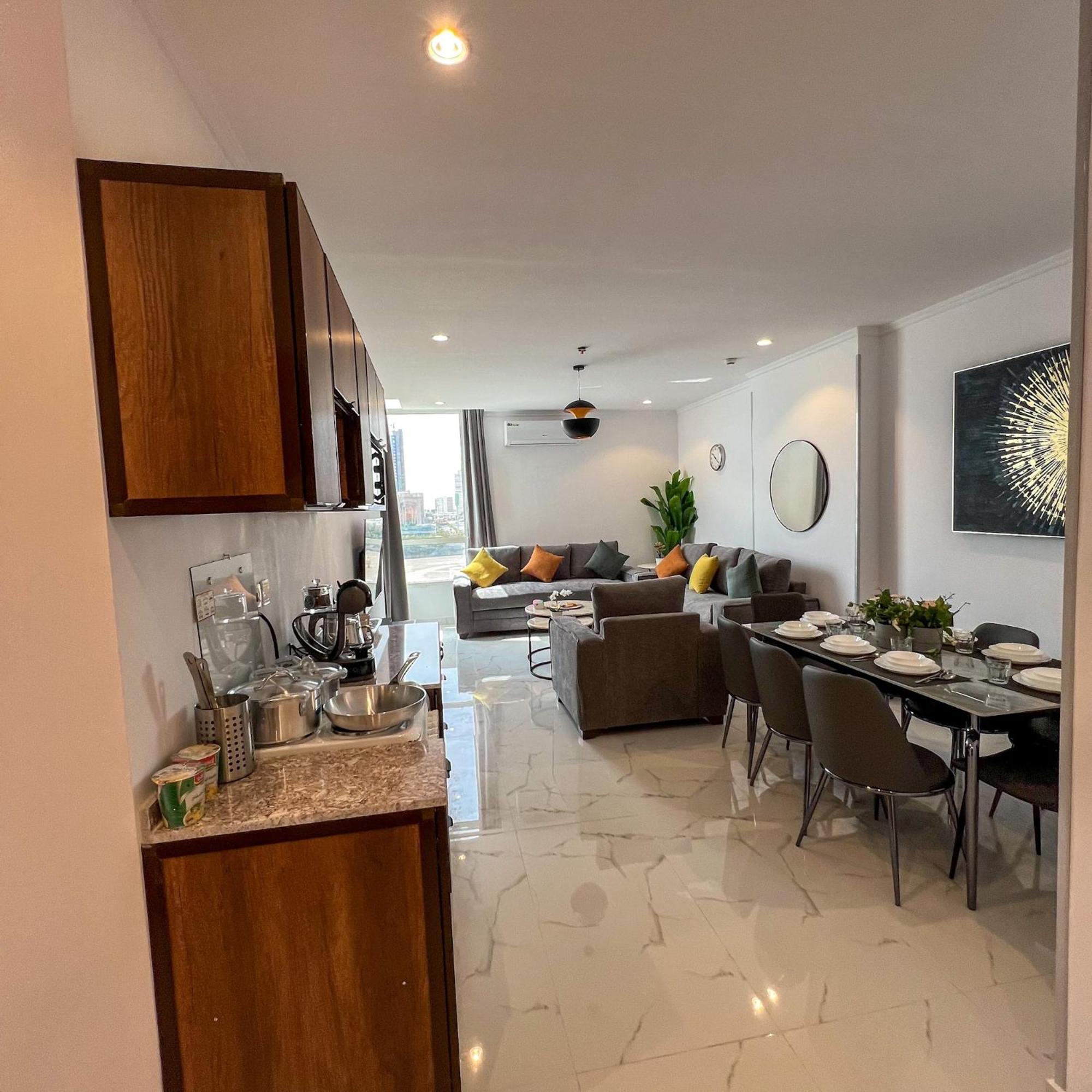 The Red Sea Apartment شقة البحر الأحمر Dschidda Exterior foto